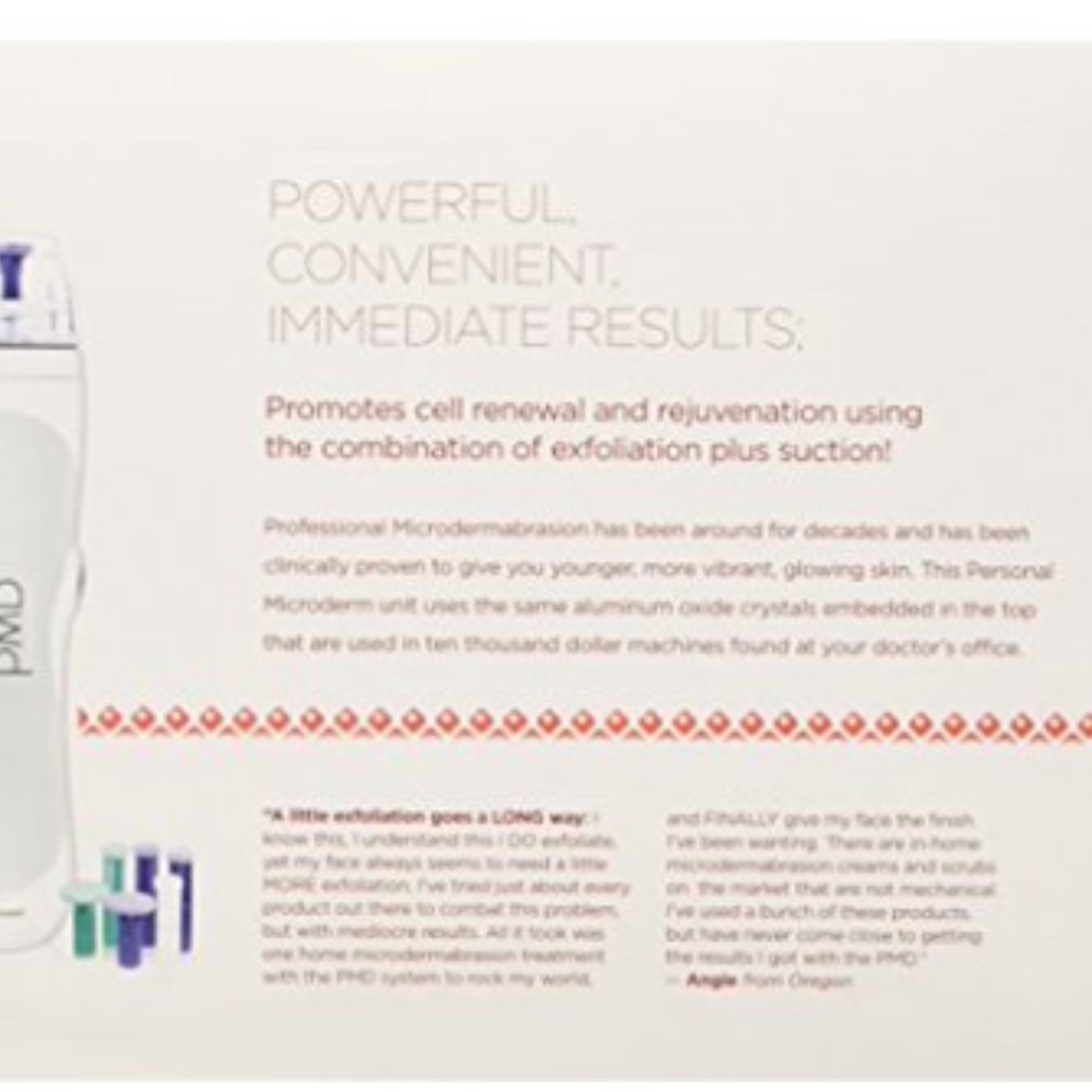PMD Personal Microdermabrasion Device